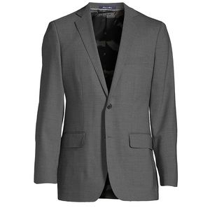 NWT Lands End Mens Men's Traditional Comfort-First Year'rounder Wool 46R Regular